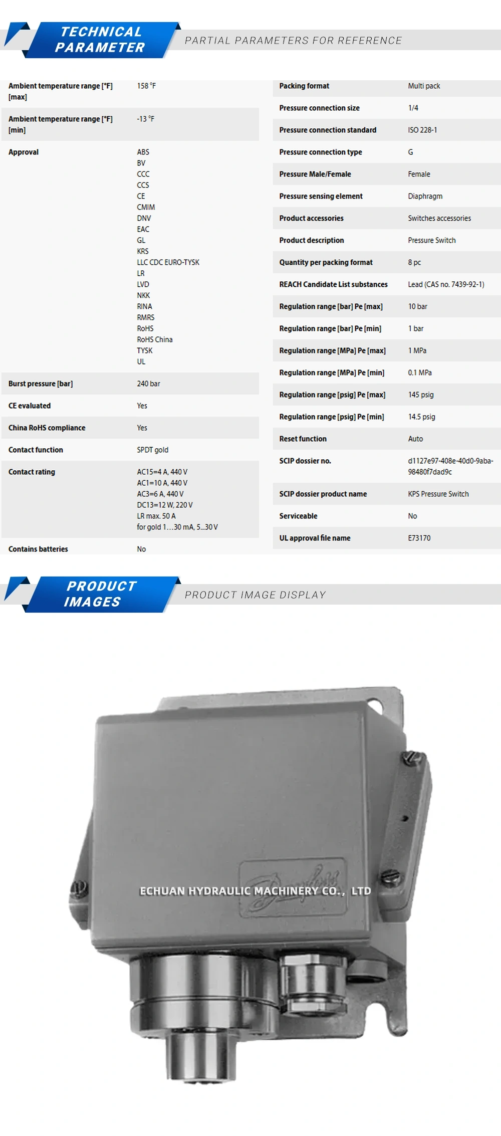 Danfoss 060-312066 Description