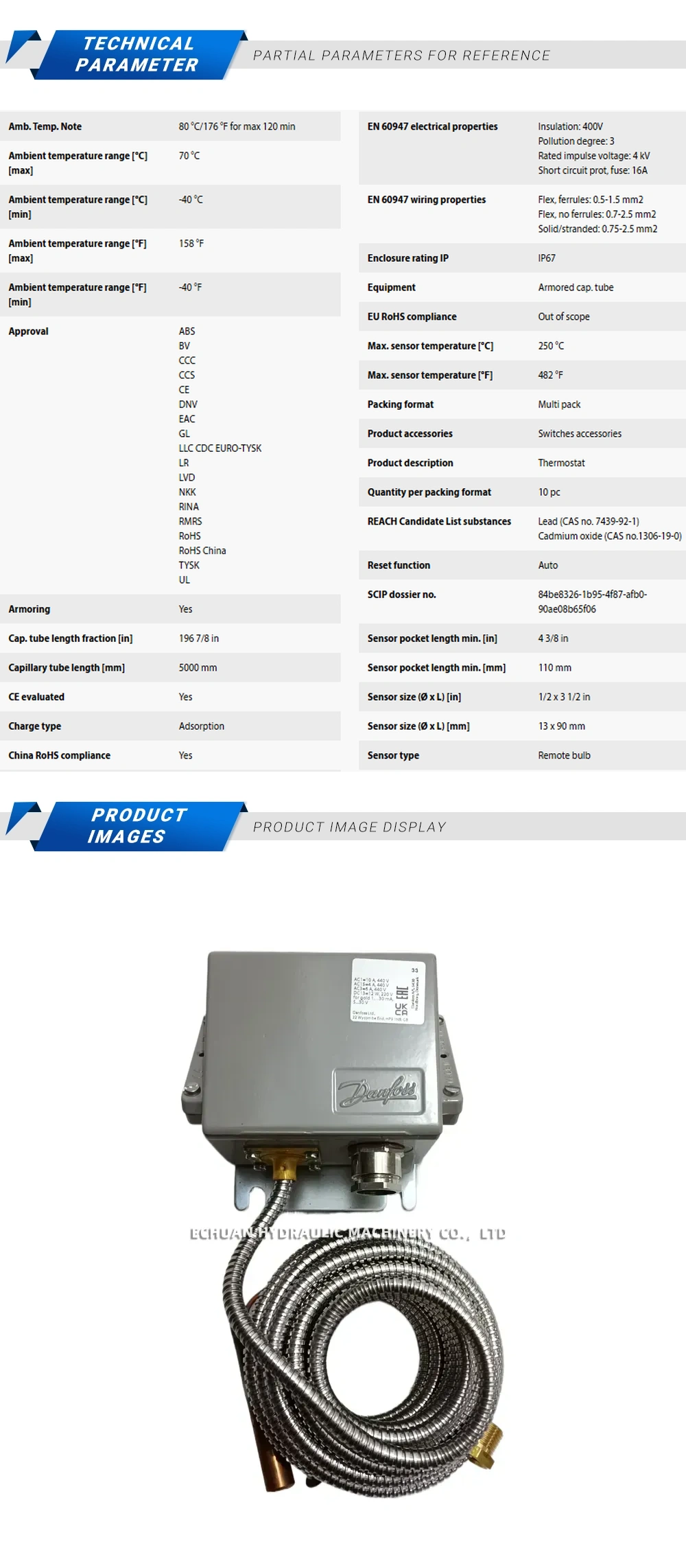 Danfoss 060L313466 Description