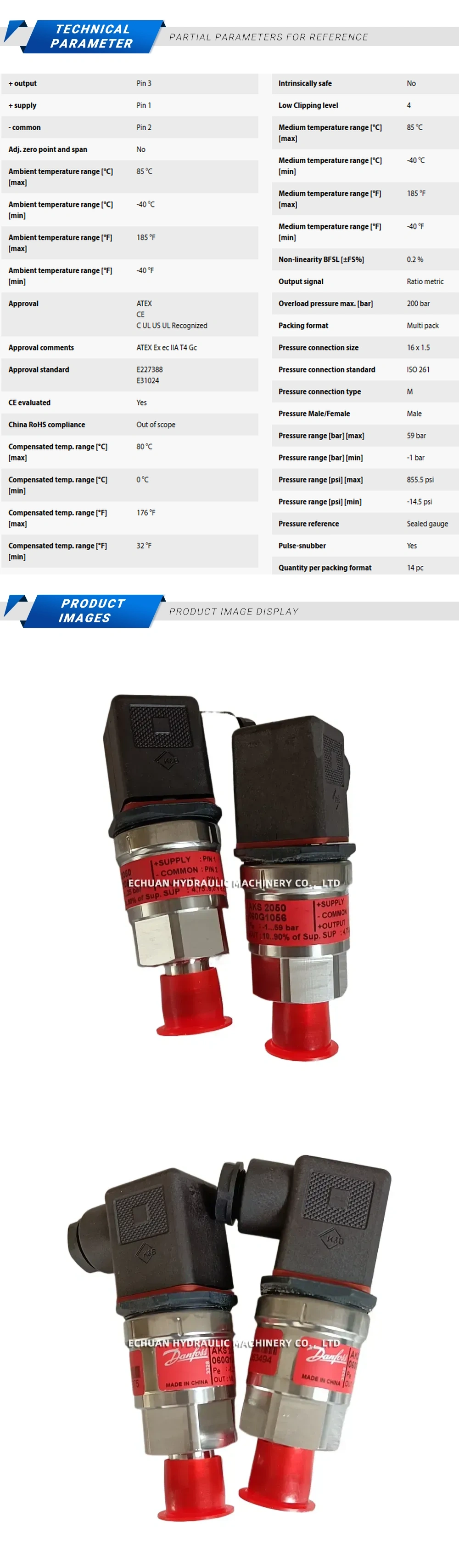 Danfoss AKS 2050 060G1056 Description