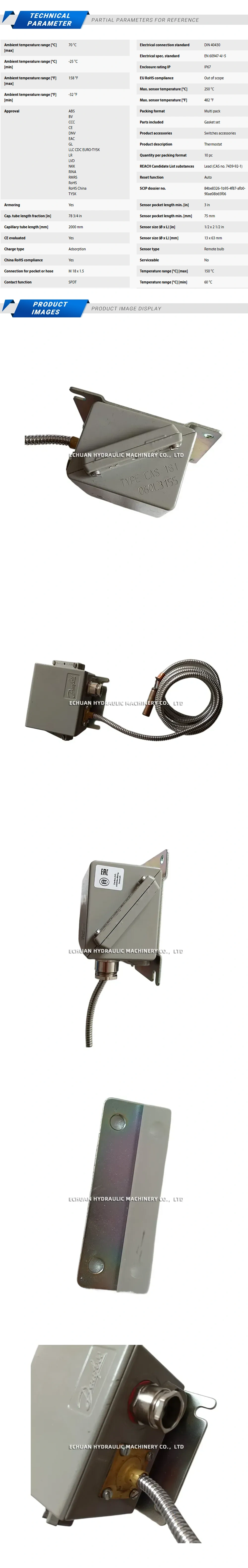 Danfoss CAS181 060L3155 Description