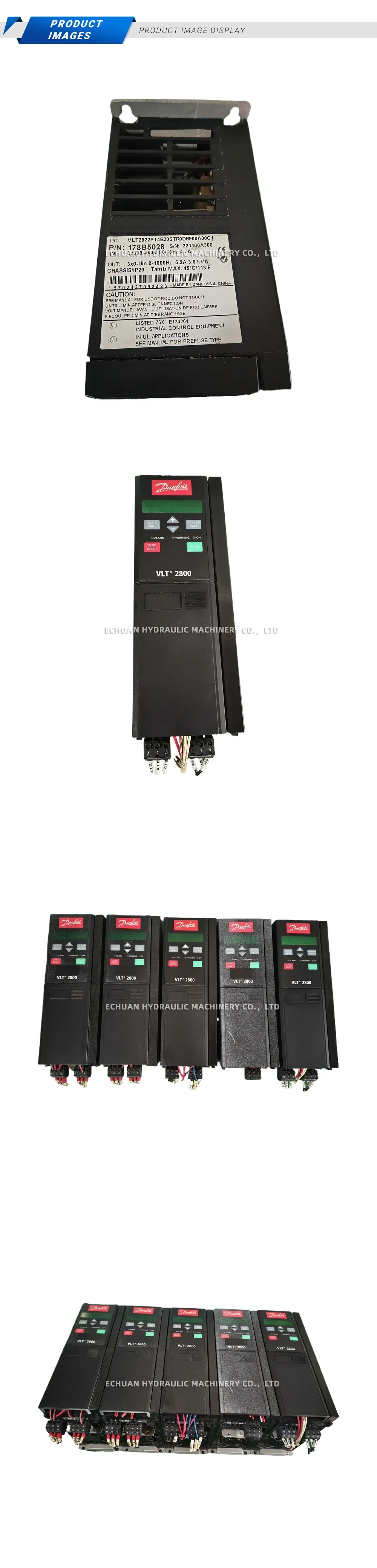 Danfoss VLT2822PT4B20STRODBF00A00C1 Description