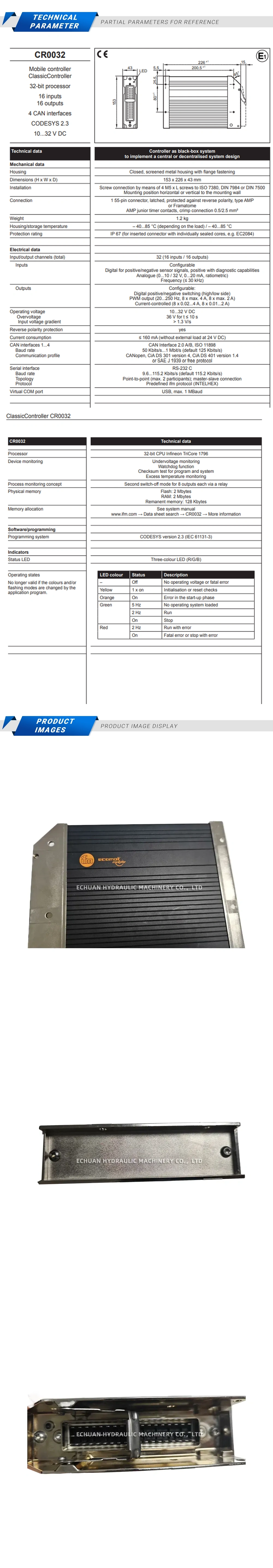 IFM ECOMAT CR0032 Description