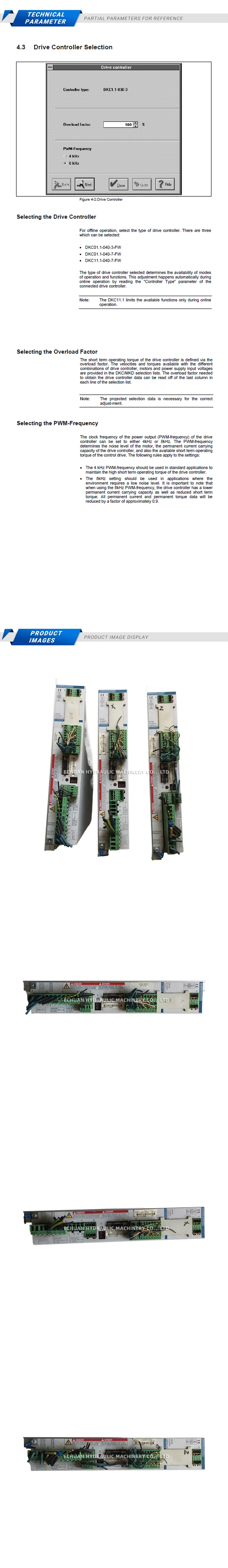 INDRAMAT DKC11.1-040-7-FW Description