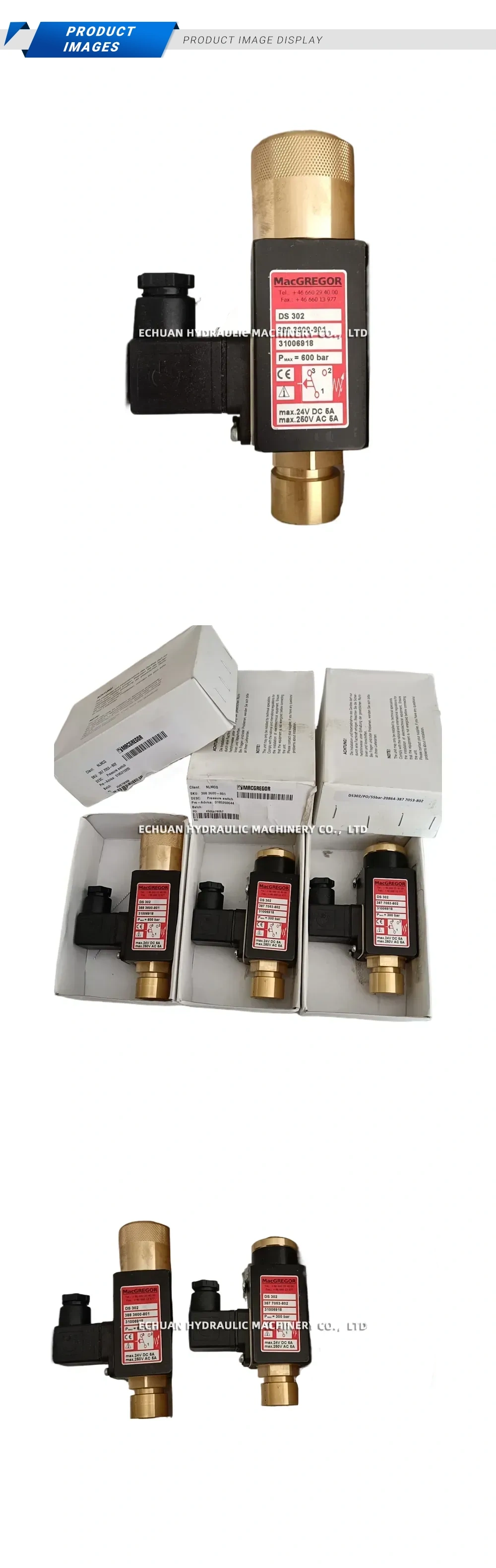 MacGregor DS302 3883600-801 Description