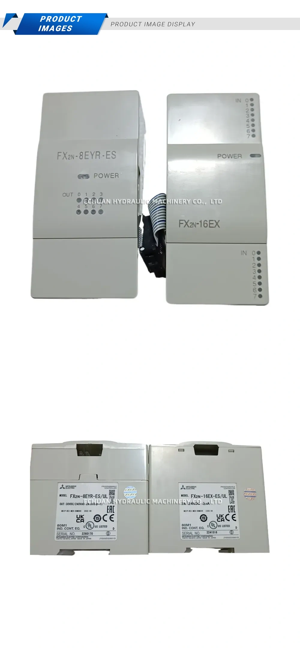 Mitsubishi FX2N-8EYR-ES/UL Description