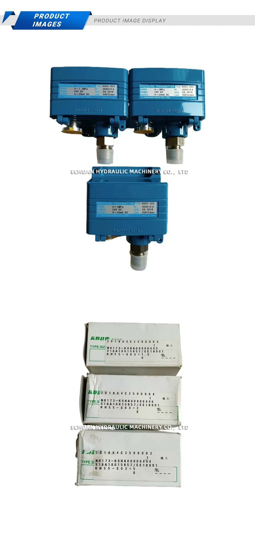 Nagano Keiki KH55-S03 Description