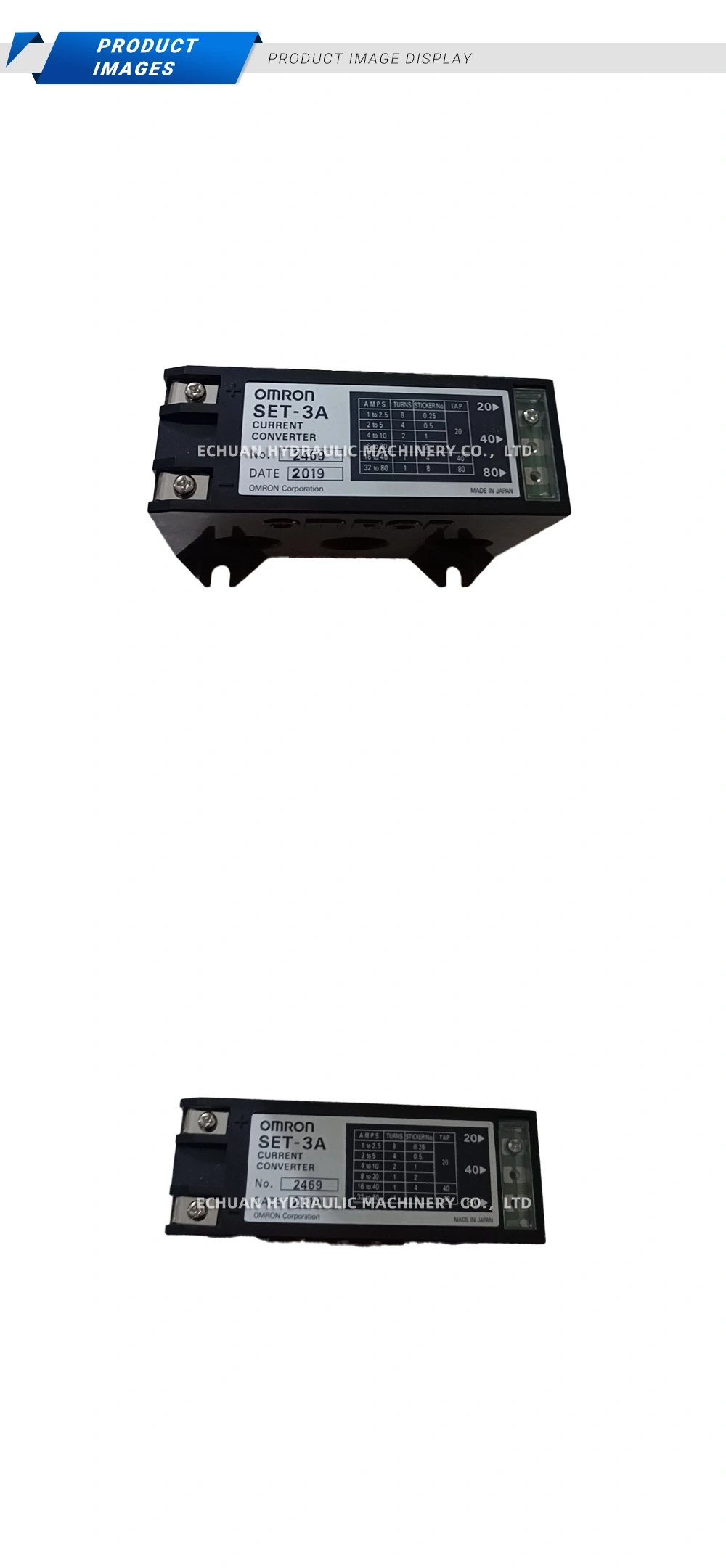 OMRON SET-3A Description