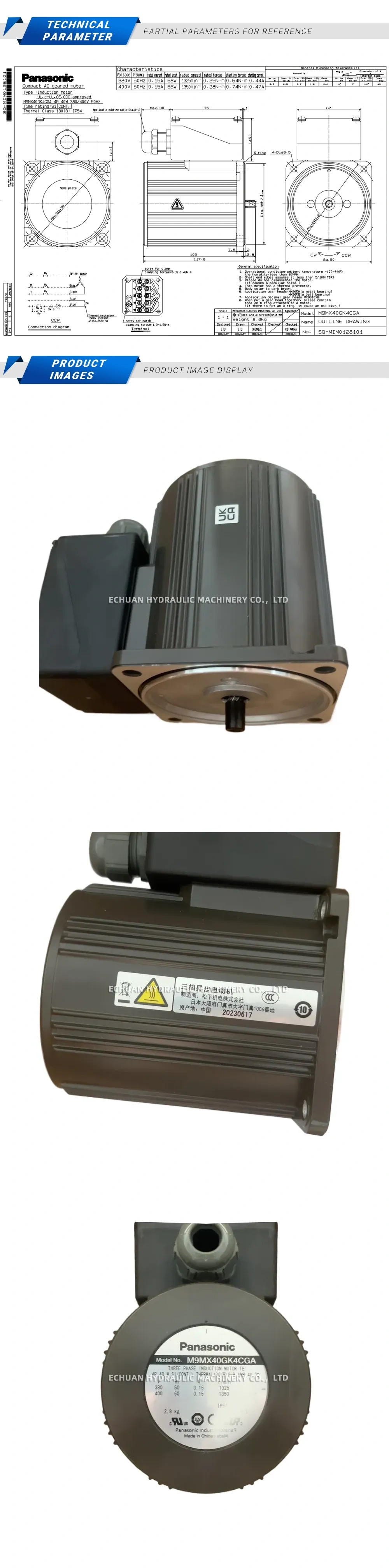 Panasonic M9MX40GK4CGA Description