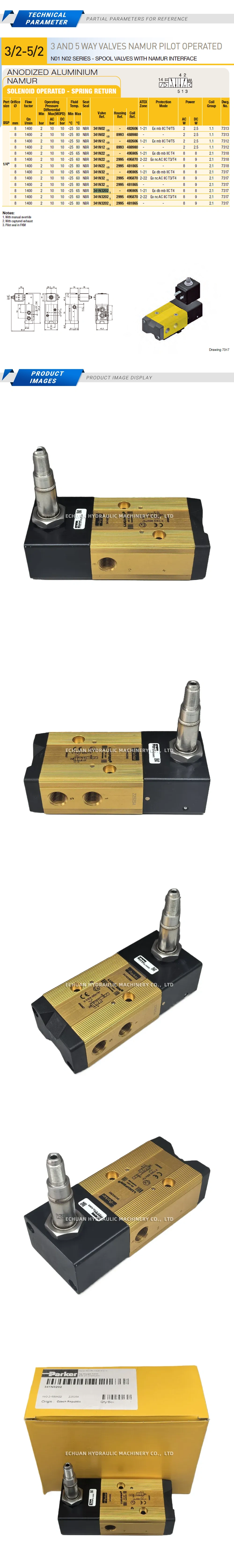 Parker 341N3202 Description