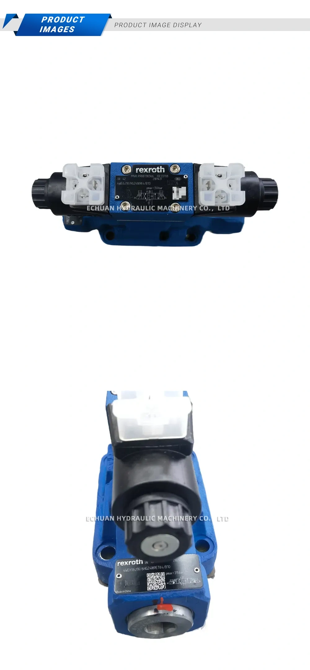 Rexroth 4WE6J1X/HG24N9K4/B10 R988138366 Description