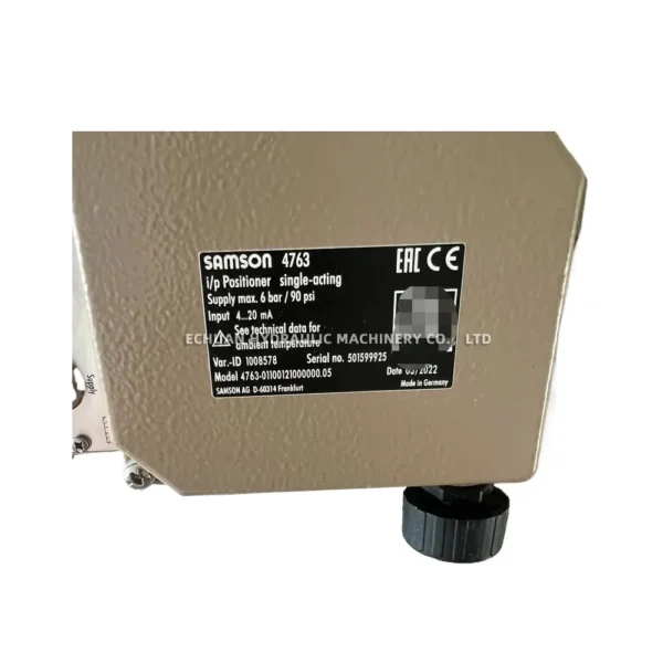 SAMSON 4763 - Echuan Hydraulic