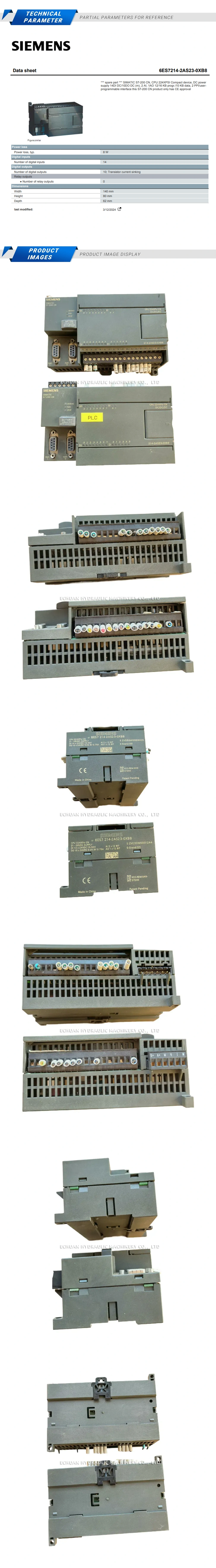 SIEMENS 6ES7 214-2AS23-0XB8 Description