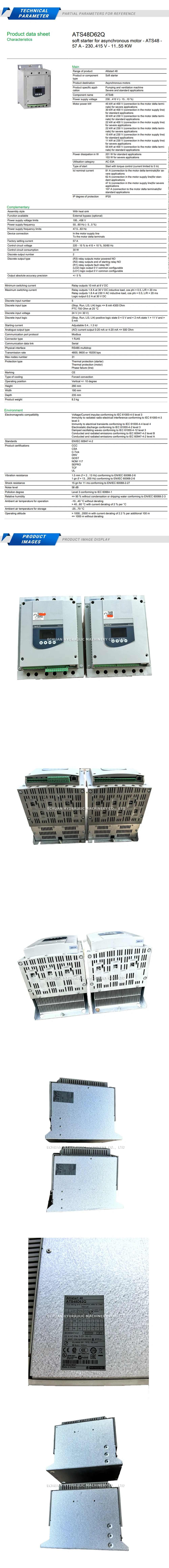 Schneider ATS48D62Q Description