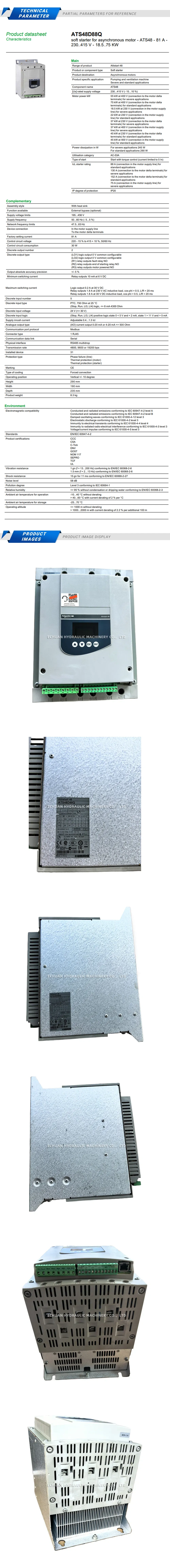 Schneider ATS48D88Q Description