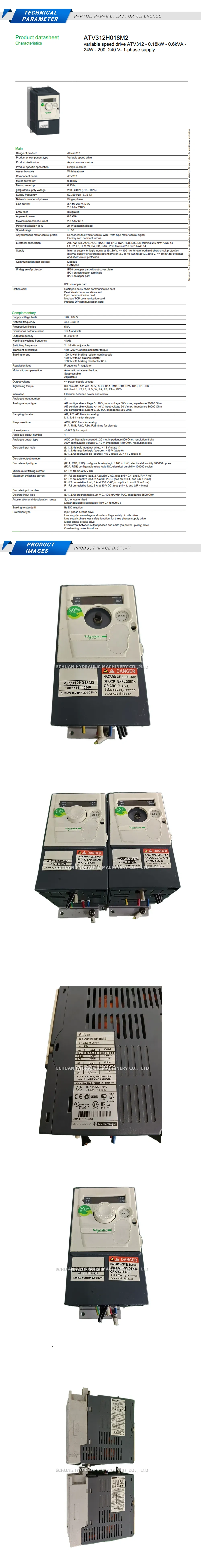 Schneider ATV312H018M2 Description