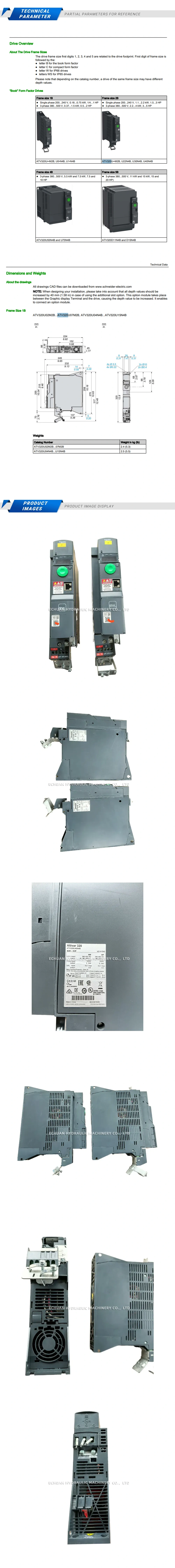 Schneider ATV320U40N4B Description