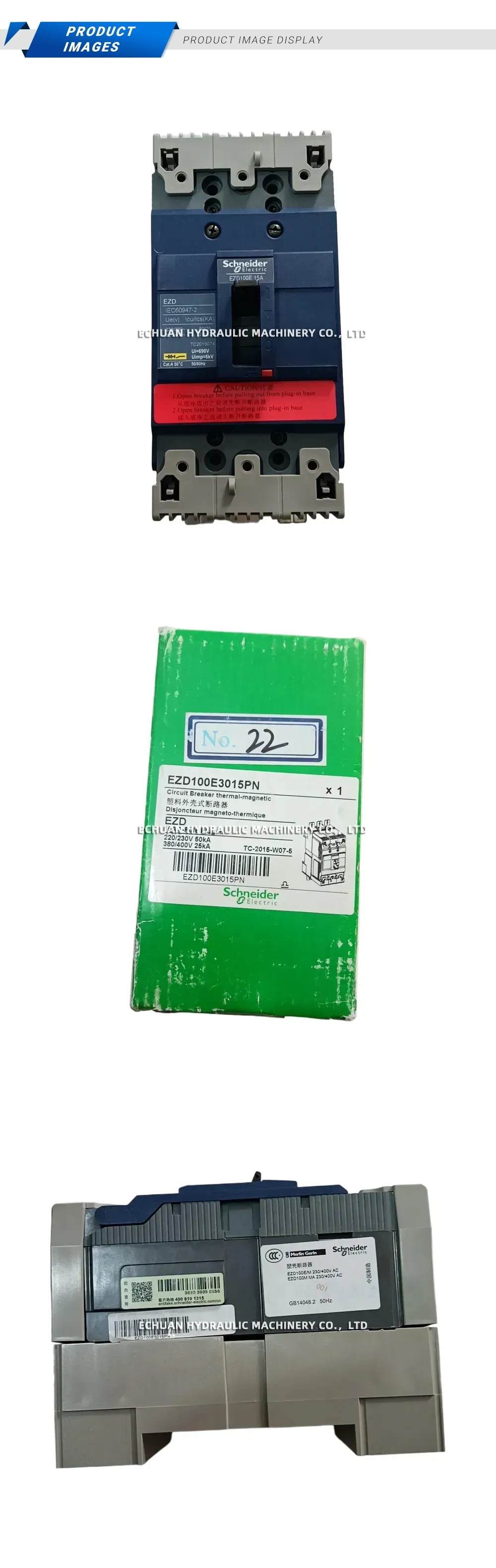 Schneider EZD100E3015PN Description