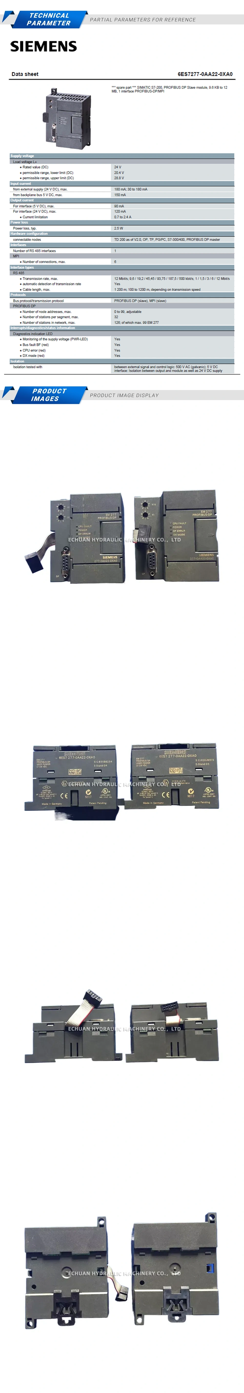 Siemens 6ES7277-0AA22-0XA0 Description