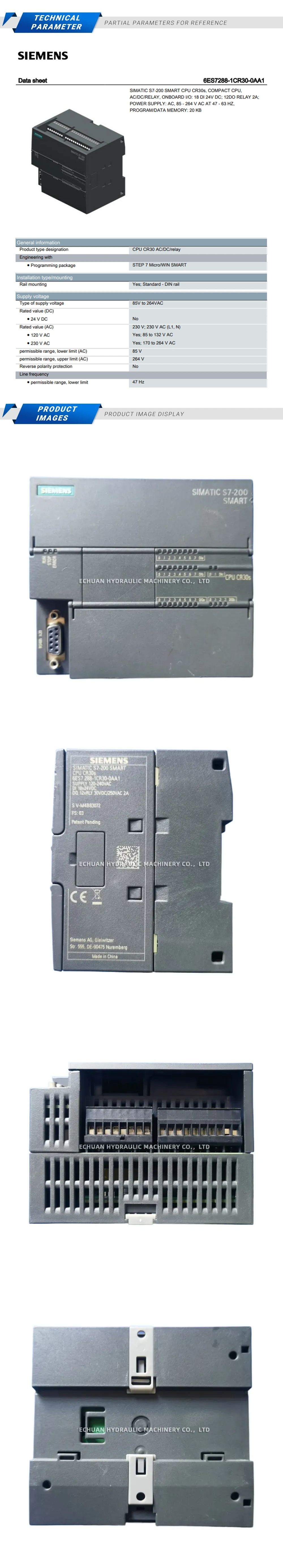 Siemens 6ES7288-1CR30-0AA1 Description