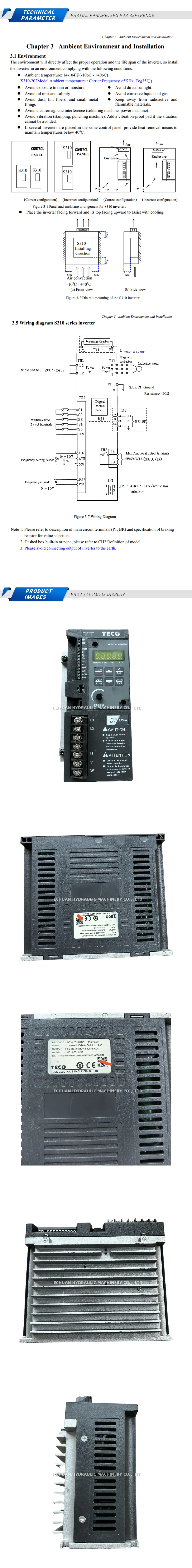 TECO S310-201-H1DC Description