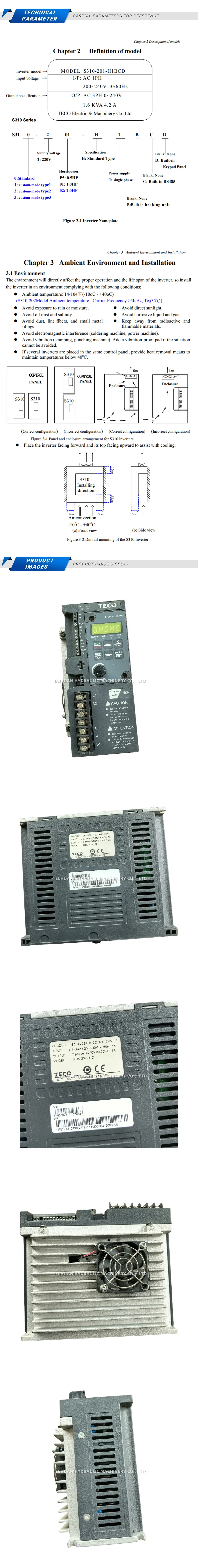 TECO S310-202-H1DC Description