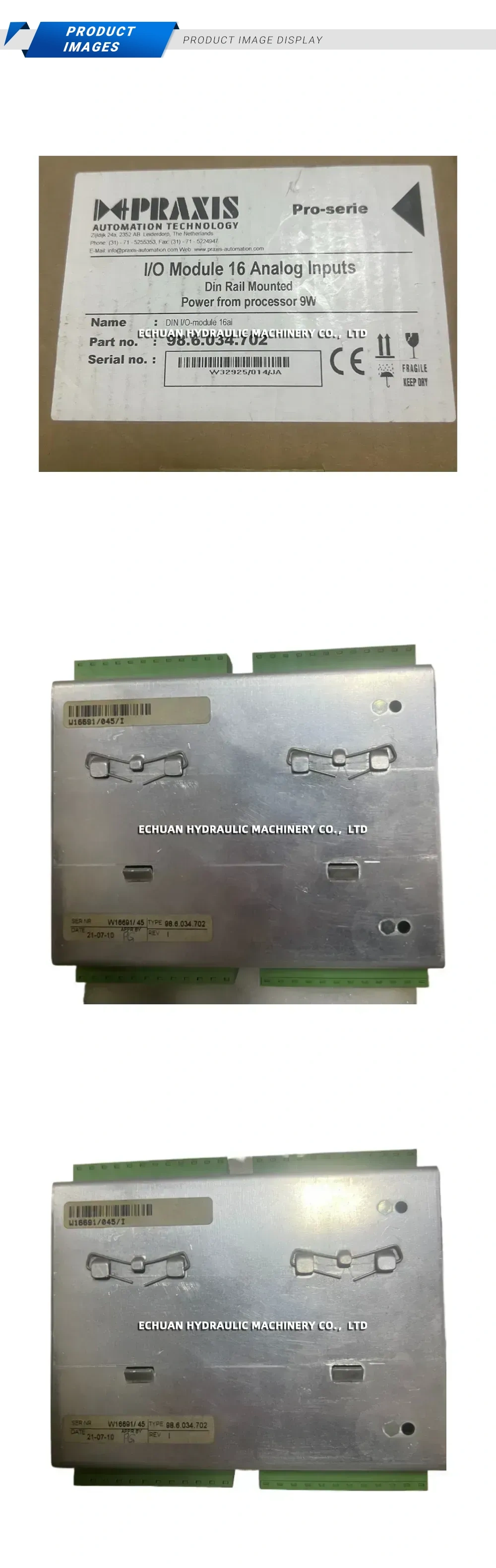 TERASAKI 986034702 Description