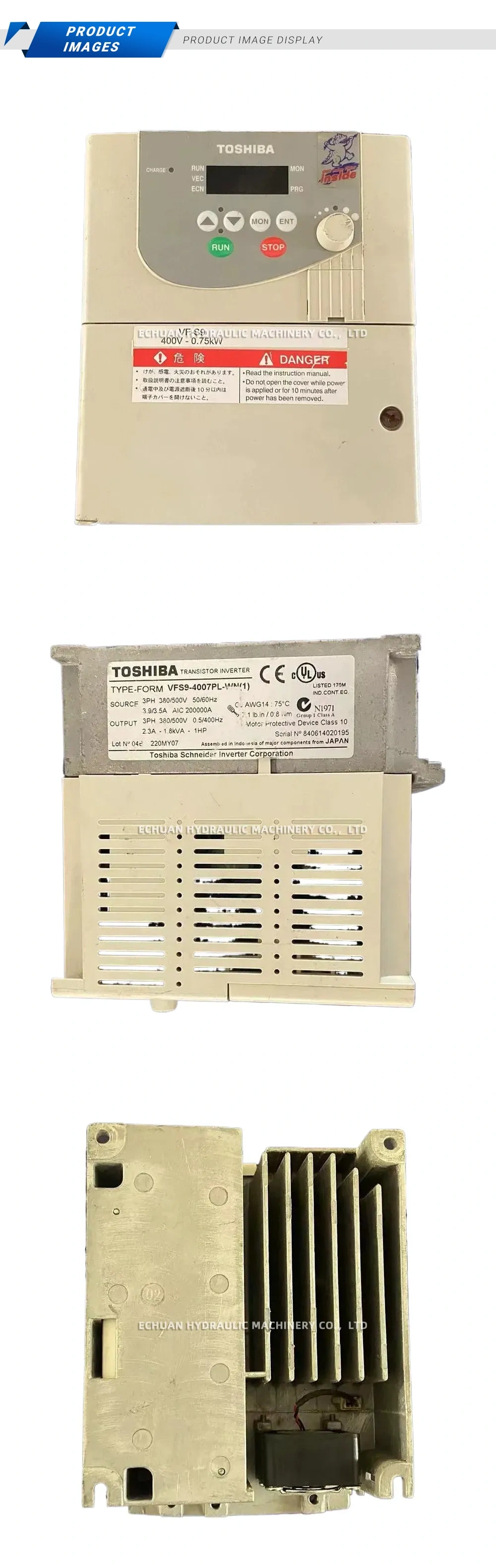 Toshiba VFS9-4007PL-WN(1) Description