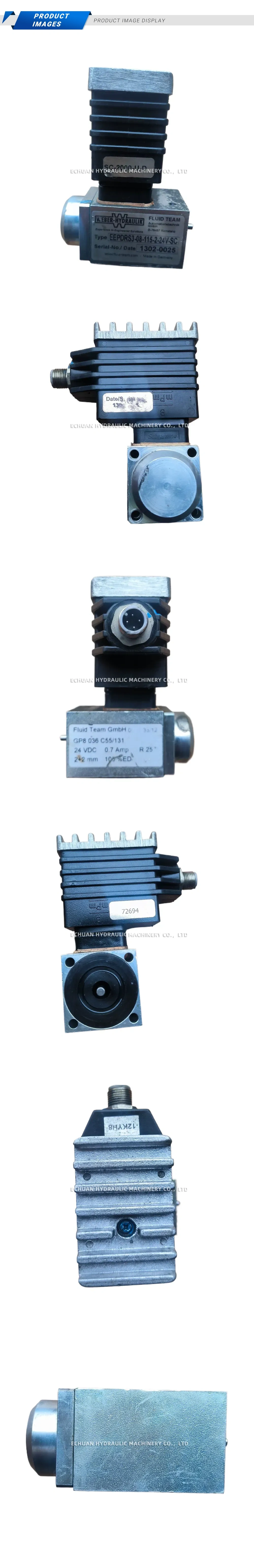 WEBER-HYDRAULIK EEPDRS3-08-115-2-24VSC Description