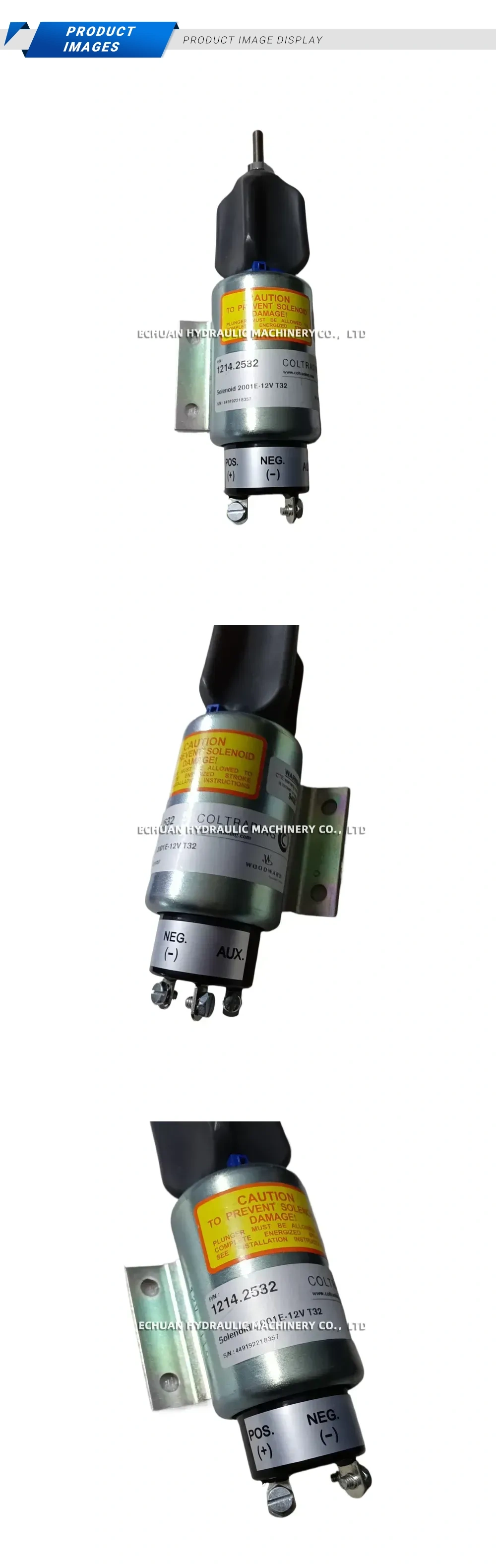 WOODWARD 2001E-12VT32 Description