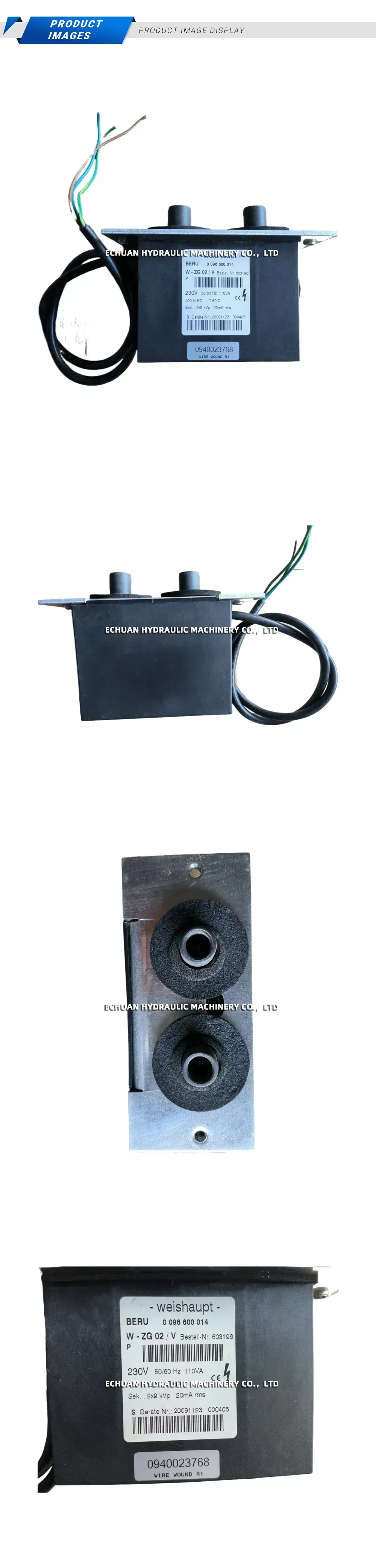 Weishaupt BERU 0 096 600 014 Description