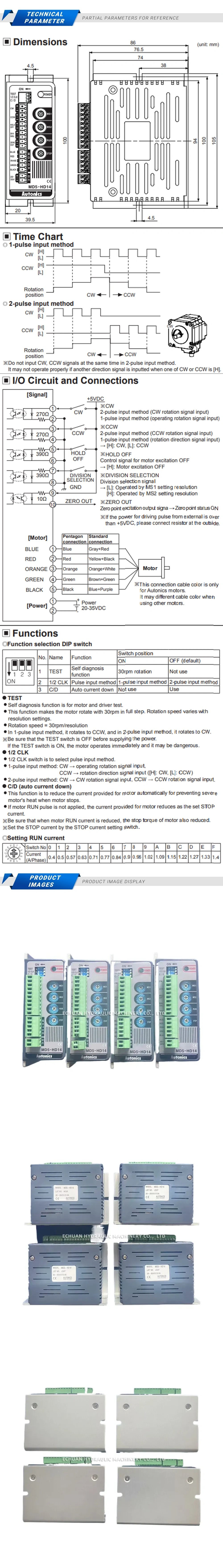 AUTONICS MD5-HD14 Description