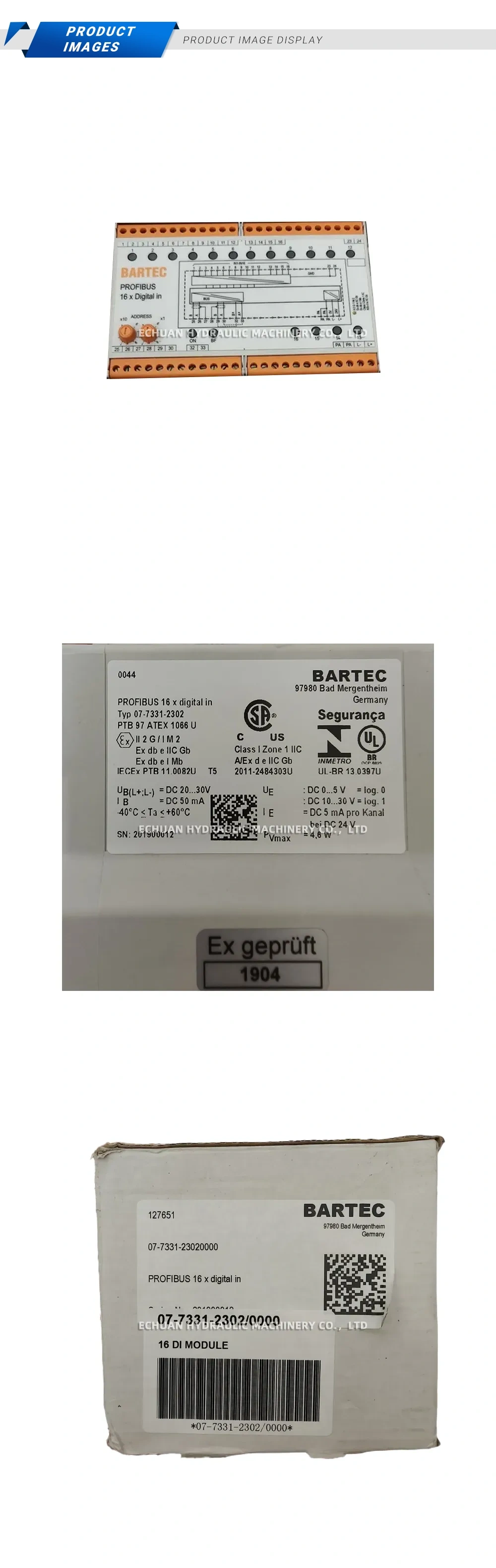 BARTEC 07-7331-2302 Description