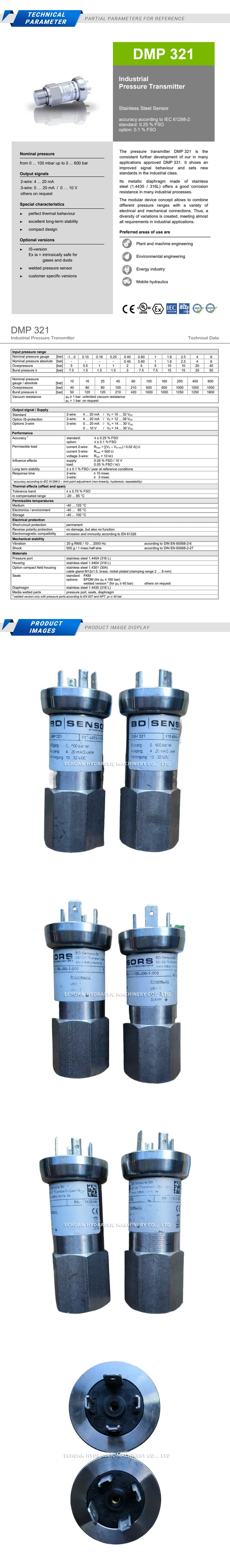 BD DMP321 Description