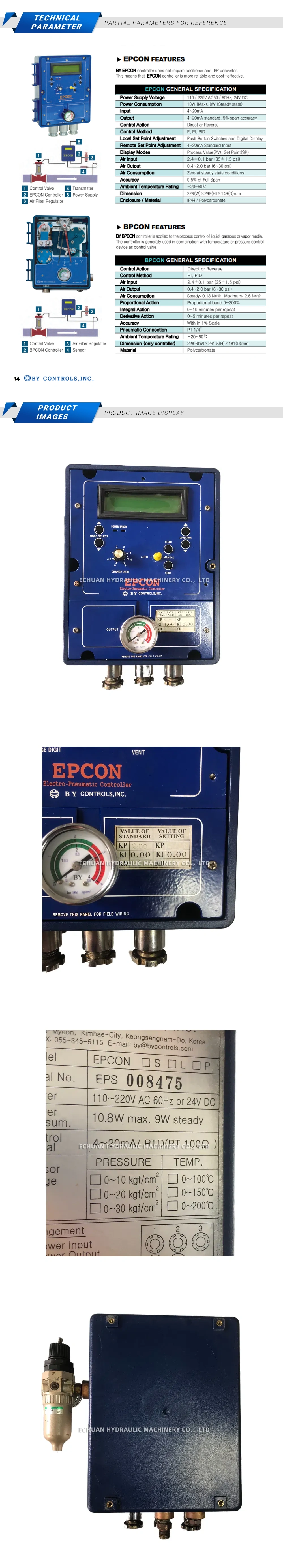 BY Controls EPCON Description