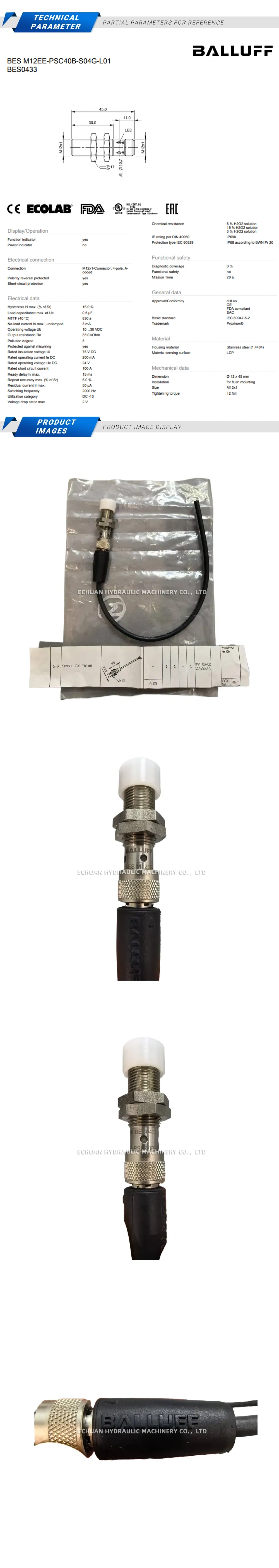 Balluff BES0433 Description
