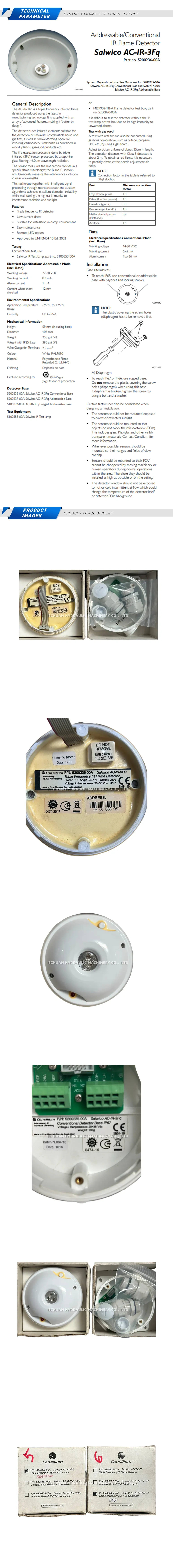 Consilium AC-IR-3FQ Description