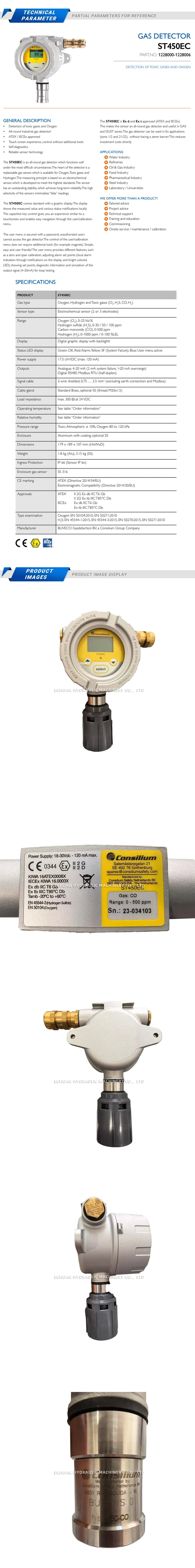 Consilium ST450EC Description