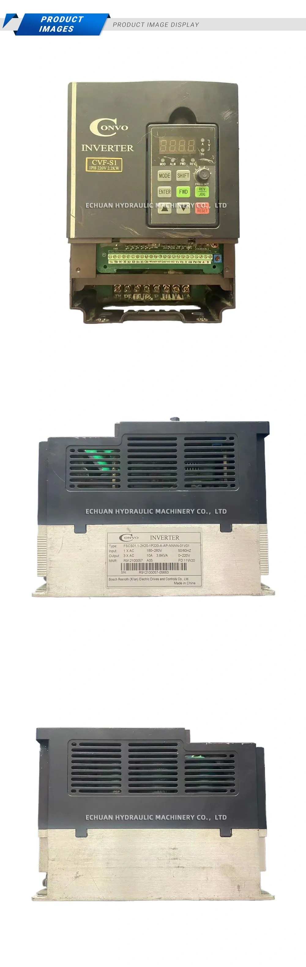 Convo CVF-S1 220V Description