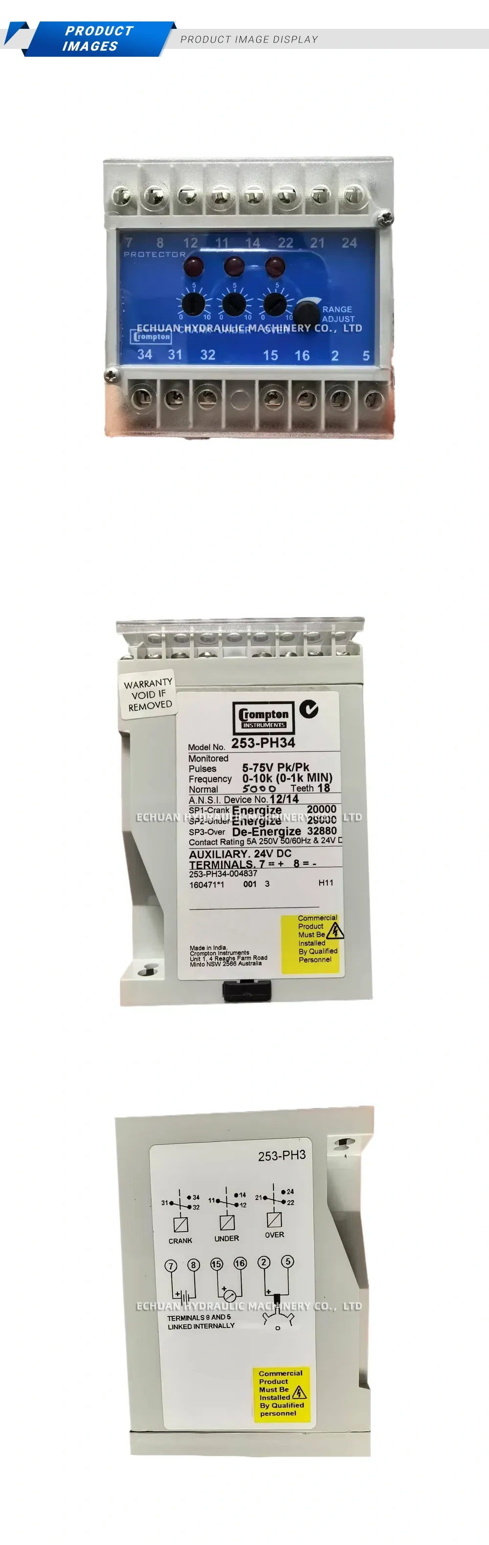 Crompton 253-PH34 Description
