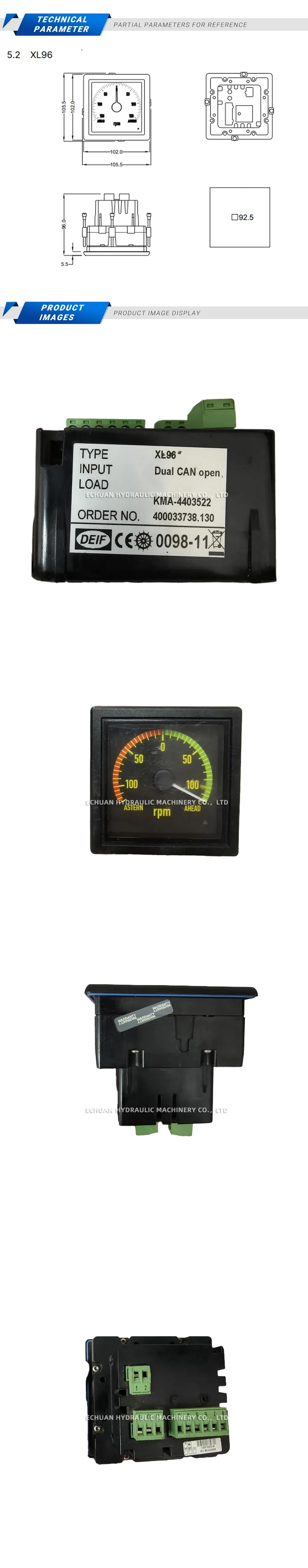 DEIF XL96 Description