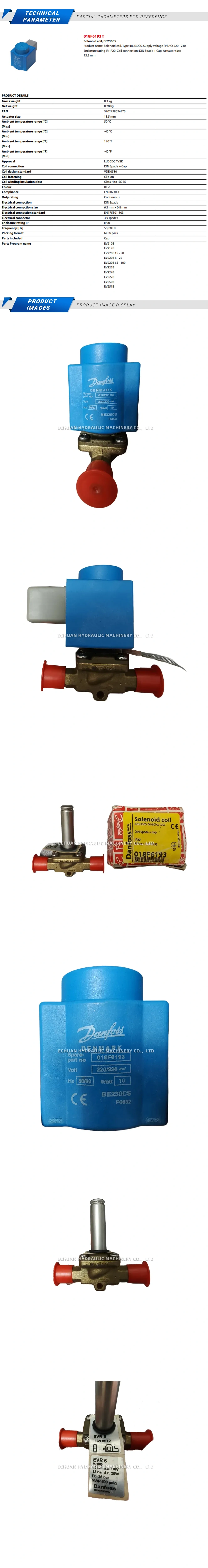 Danfoss 018F6193 Description