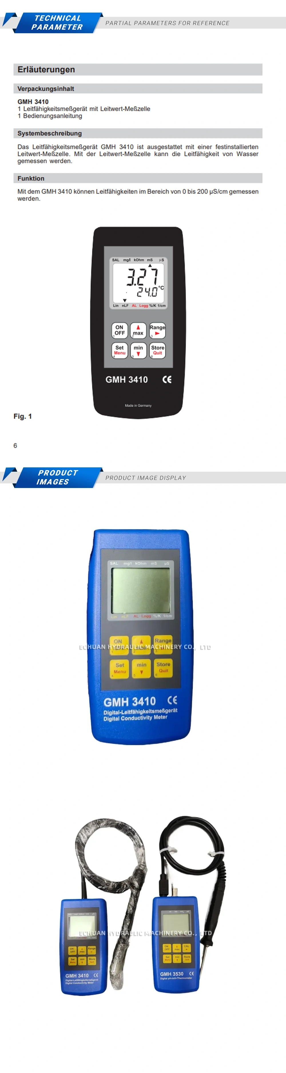 GMH 3410 Description