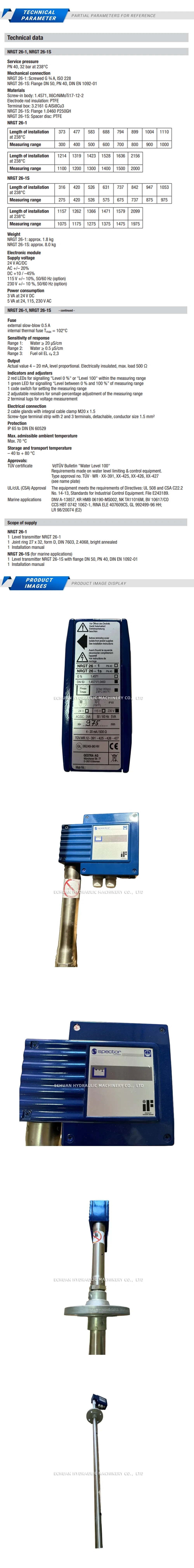 Gestra NRGT 26-1S Description