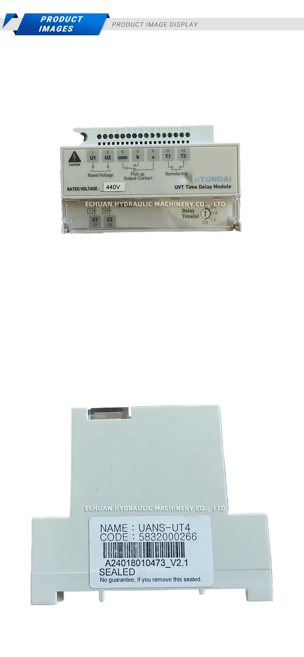 HYUNDAI UANS-UT4 5832000266 Description