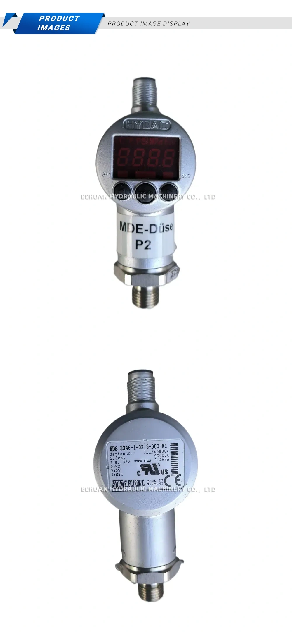 Hydac BDS 3346-1-02,5-000-F1 Description