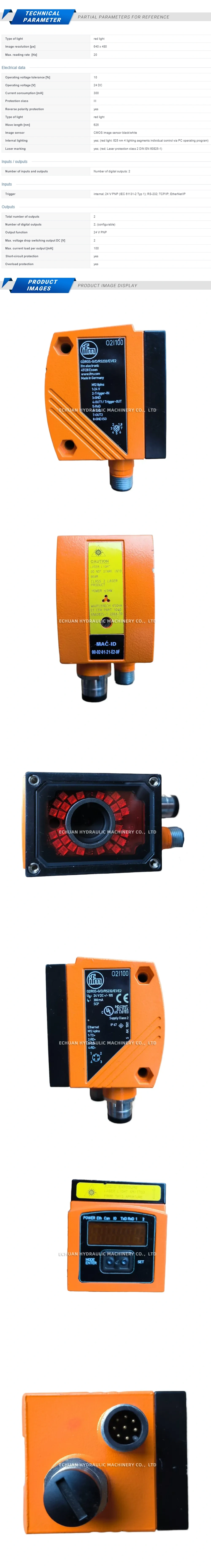 IFM 02I100 02IROS-G/D/RS232/E1/E2 Description