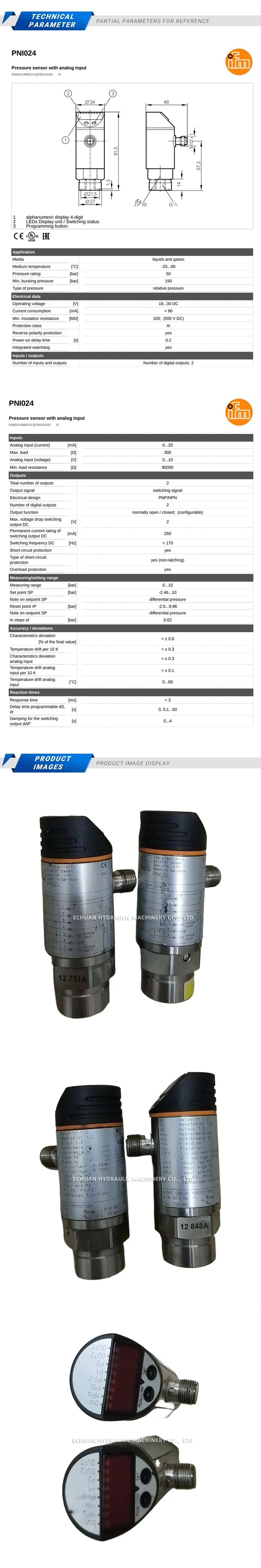IFM PNI024 Description