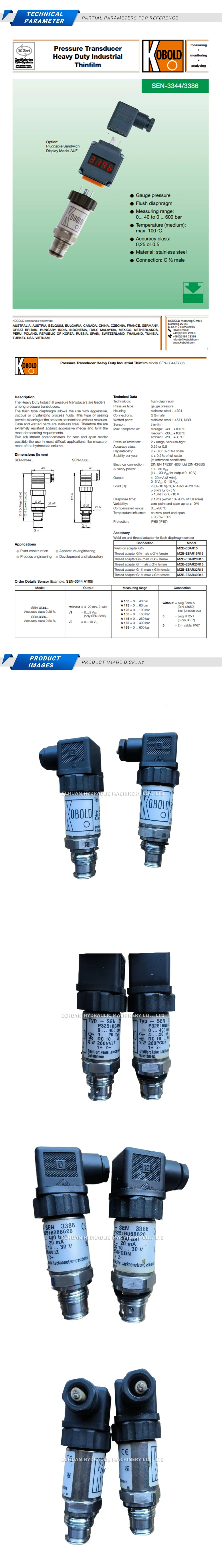 KOBOLD SEN-3386 P3251B086620 Description