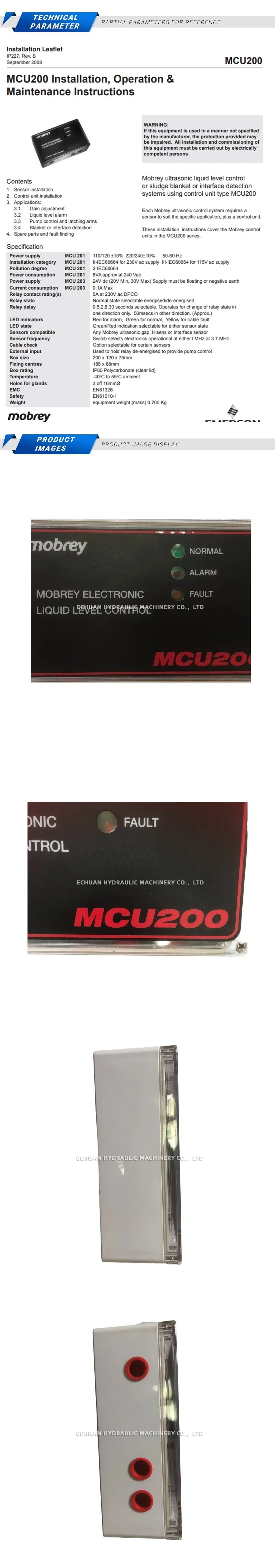 Mobrey MCU200 Description