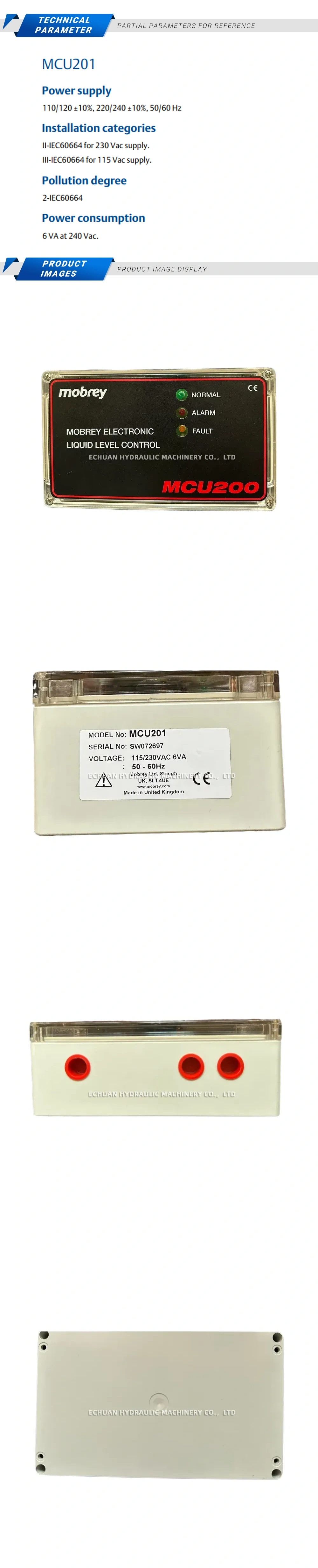 Mobrey MCU201 Description